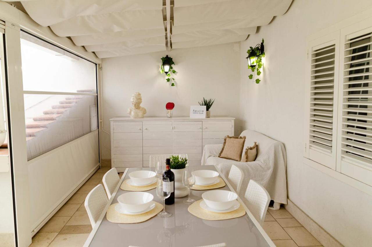 Apulialux Private 100Mq Rooftop Oasis W Jacuzzi Apartment บารี ภายนอก รูปภาพ