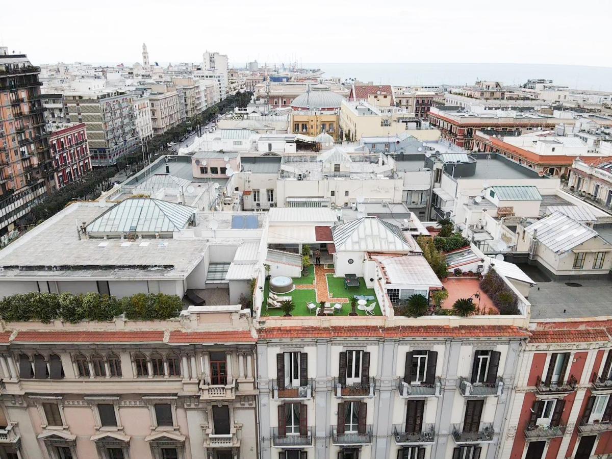 Apulialux Private 100Mq Rooftop Oasis W Jacuzzi Apartment บารี ภายนอก รูปภาพ