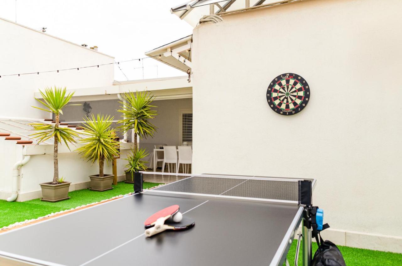 Apulialux Private 100Mq Rooftop Oasis W Jacuzzi Apartment บารี ภายนอก รูปภาพ